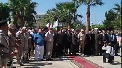 محافظ دمياط يبكر احتفالية اكتوبر.. ويستعد لزيارة رئيس الوزراء 