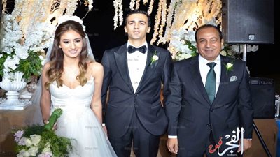 الخطيب  وحسن حمدي والمشاهير يحفلون بزفاف راجي الشيخ وكاميليا عبد الحليم (صور)