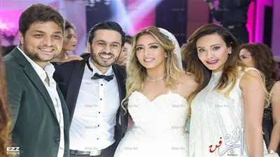 الفنان الشاب محمد خطاب يحتفل بزفافه (صور)