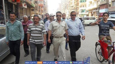 حملة لرفع الاشغالات والتعديات بشوارع مدينة ميت غمر (صور)