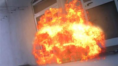 إصابة 22 شخصا بعد انفجار أسطوانة غاز في المنيا