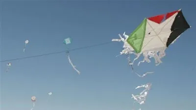 رعب إسرائيلى من طائرة ورقية فلسطينية!!