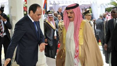 قرار جمهوري بمعاملة ملك البحرين معاملة المصريين لتنيمة سيناء