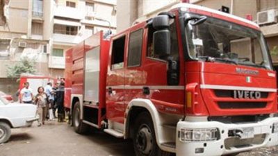 اندلاع النيران بسيارة أجرة في قنا دون وقوع اصابات