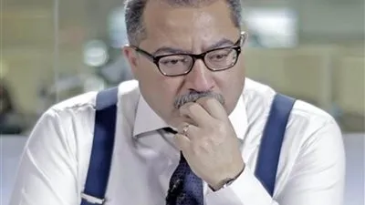 إبراهيم عيسى يسخر من كلمة رئيس مجلس النواب في احتفالية 