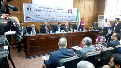 رئيس جامعة المنوفية يفتتح المؤتمر الدولى للأمن الفكرى بـ 