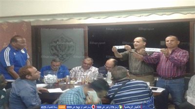 بالصور.. إجراء قرعة المجموعة الرابعة لدوري القسم الثالث