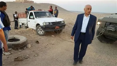 مدير أمن قنا يزور قرية كوم هتيم لوقف الإشتباكات المسلحة