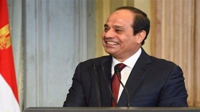 السيسي يوقع على قميص بطل بارالمبياد ريو دى جانيرو 