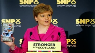 رئيسة وزراء اسكتلندا تتهم بريطانيا بنشر 