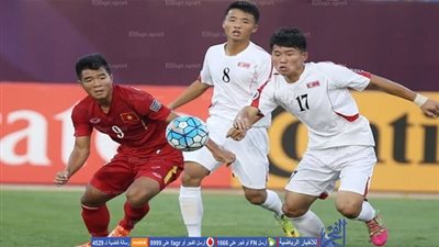 فيتنام تتخطي كوريا الشمالية ببطولة آسيا للشباب