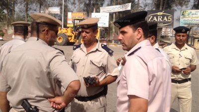 حملة لرفع الإشغالات من شوارع فوة في كفرالشيخ (صور)