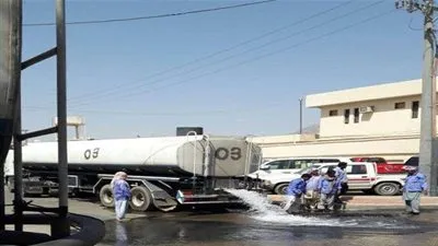 أمانة نجران تنفذ خطة طوارئ لشبكات تصريف مياه الأمطار