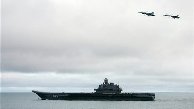حاملة طائرات روسية في طريقها لسورية
