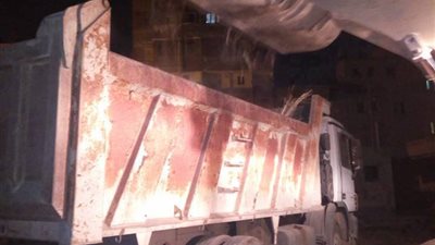 رفع 150 طن من القمامة والمخلفات بمركز مغاغة بالمنيا