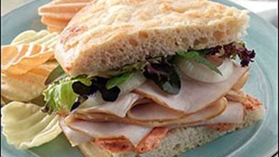 شرائح الديك الرومي التركي  