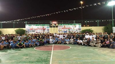 انطلاق فعاليات دوري السلة الدعوي للجالية الفلبينية بمشاركة 58 فريقاً