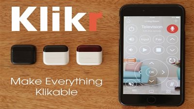 KlikR أداة للتحكم في أجهزة المنزل بالموبايل