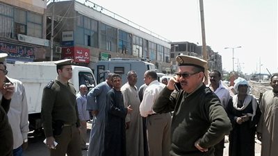 هدوء حذر بقرية 