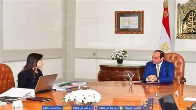 تفاصيل اجتماع الرئيس السيسي مع وزيرة الاستثمار‎