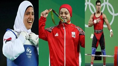 أبطال الأوليمبيياد والبارالمبياد يتسلمون شيكات المكافأت من وزارة الرياضة  