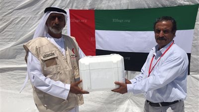 الهلال الأحمر الإماراتي  يحارب مرض الكوليرا  في اليمن 