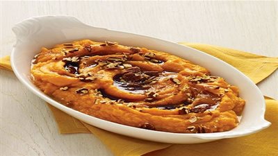 طريقة تحضير بيورية البطاطا الحلوة