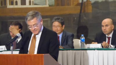 سفير ألمانيا بالقاهرة يشارك فى منتدى 