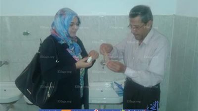 لجنة صحية بالدقهلية تمر على مدارس بلقاس وتسحب 51 عينة مياه  