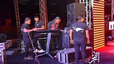 استعدادات مكثفة لإقامة حفل الكينج محمد منير في 