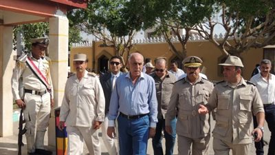 مدير أمن المنيا يتفقد تطوير أماكن تدريب القوات 