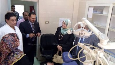 افتتاح وتشغيل عيادة الأسنان بمستشفى رمد أشمون (صور)
