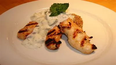 طريقة عمل الدجاج مع الزبادى