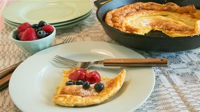 طريقة تحضير الفطيرة الهولندية البسيطة للإفطار