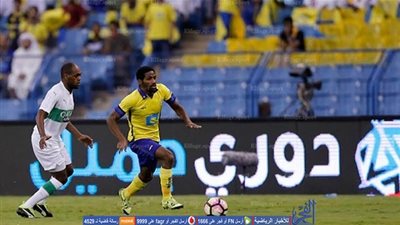 صور مباراة الأهلي والنصر بالدوري السعودي للمحترفين 