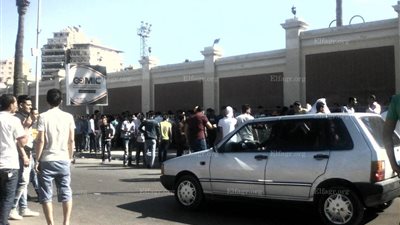 شلل مروري بشوارع وسط الإسكندرية بسبب تذاكر مباراة 