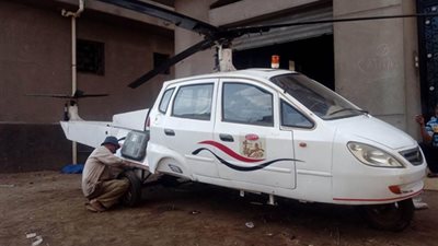 مخترع التوكتوك الطائر: لن أثير الرأي العام إلا بعد الانتهاء من الاختراع