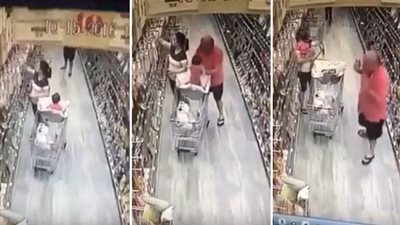 احذري الخطف.. ماذا حدث مع أم تغفل عن طفلتها لحظات خلال التسوق؟ (فيديو)