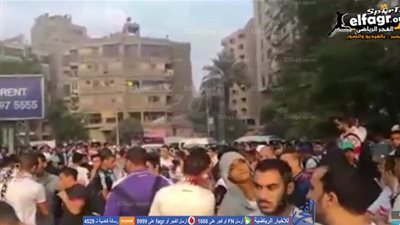 بالفيديو .. وايت نايتس تستعد للتوجه إلى برج العرب لمؤازرة الزمالك فى النهائي 