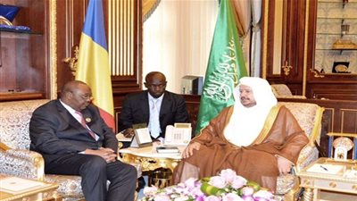 رئيس الشورى يعقد جلسة مباحثات مشتركة مع رئيس الجمعية الوطنية بتشاد