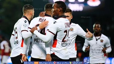 نيس يهزم ميتز ويرتقي لصدارة الدوري الفرنسي