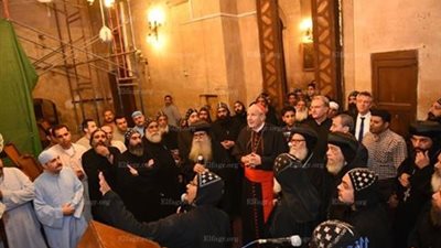 رئيس أساقفة النمسا يزور دير الأنبا بيشوي بوادي النطرون..(صور)