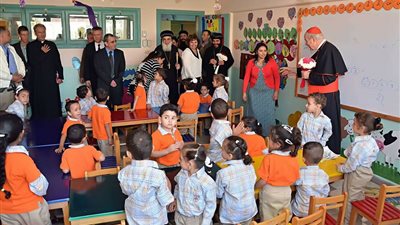 مطران سمالوط يستقبل رئيس أساقفة النمسا