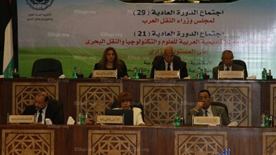 انعقاد اجتماع الدورة الـ 57 للمكتب التنفيذي لمجلس وزراء النقل العرب بالأكاديمية العربية (صور)