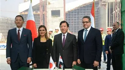 سفير اليابان: المتحف المصري الجديد يضم أكبر تكنولوجيا فى العالم 