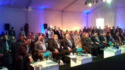 محافظ الشرقية وسفير دولة الكويت يفتتحان مشروع أنابيب الري بالنشع بمدينة العاشر من رمضان