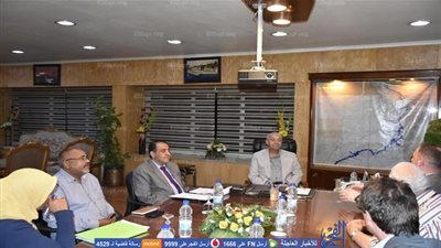 تفاصيل لقاء محافظ أسوان مع وفد الوكالة الدولية للتعاون الألماني (صور)