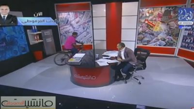 شاب كفيف يقتحم استوديو 