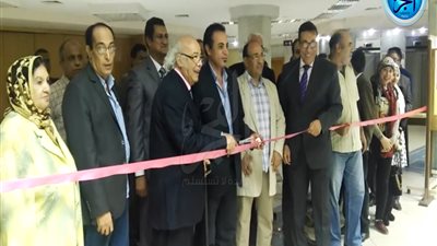 جمال عبدالرحيم يفتتح معرضًا للكاريكاتير بنقابة الصحفيين (فيديو)