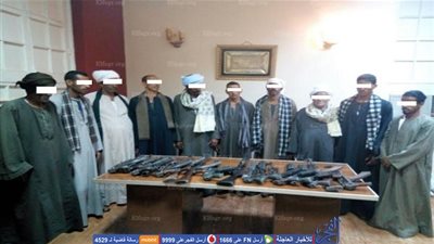 تقرير أمني: ضبط 6650 قطعة سلاح و28 تشكيلا عصابيا خلال 10 أشهر في أسيوط